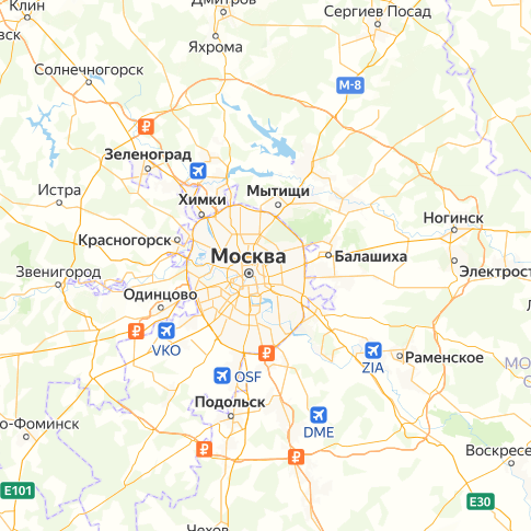 Яндекс карта